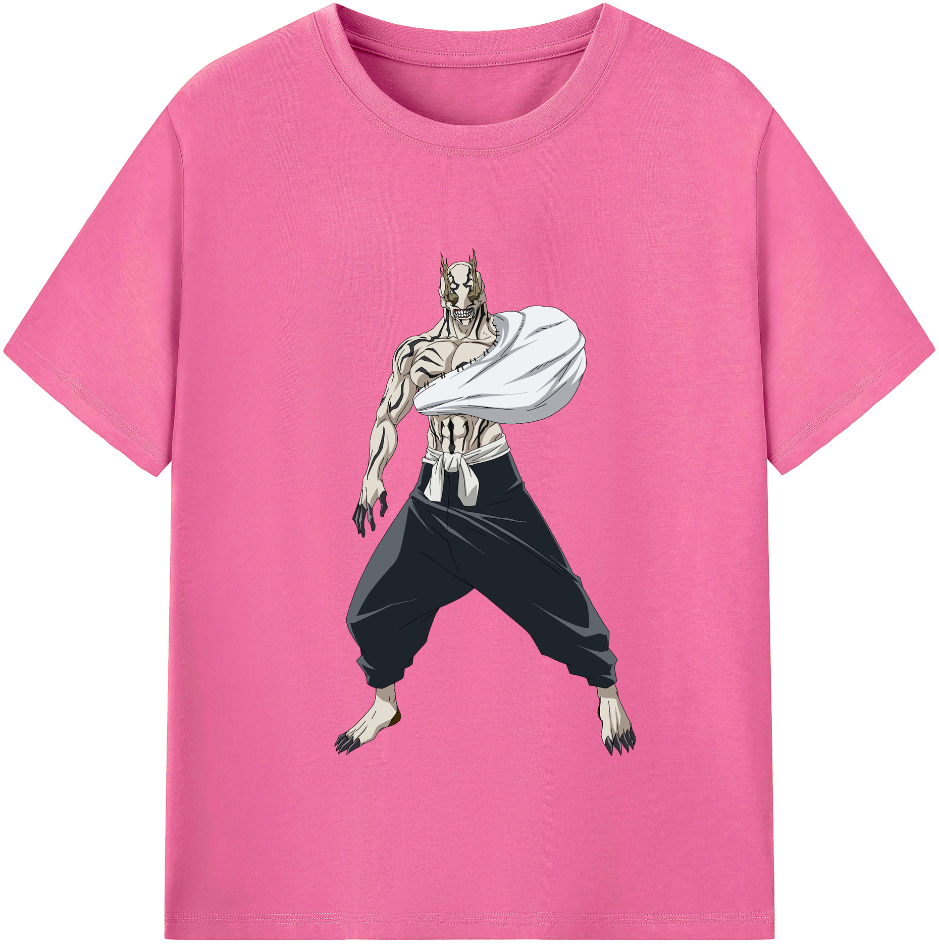 （画像用） 呪術廻戦 Jujutsu Kaisen レディースカジュアルプリントTシャツ（綿100％）